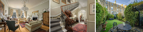 Garden, Stair and Drawing Room