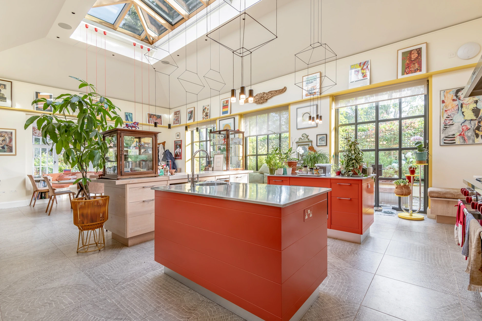 West House kitchen view