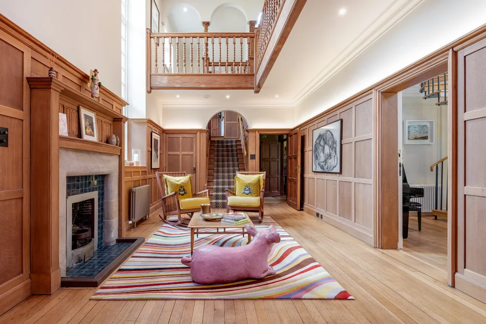 West House hallway view